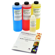pH Buffer Calibration Solutions Kit with pH 4/7/10 Buffers and KCl Storage Solution, 500mL Each
