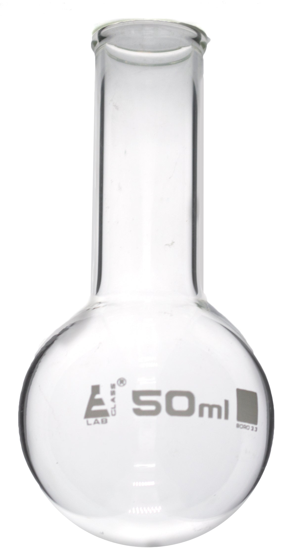 Round Bottom Narrow Neck Florence Borosilicate Glass Boiling Flask