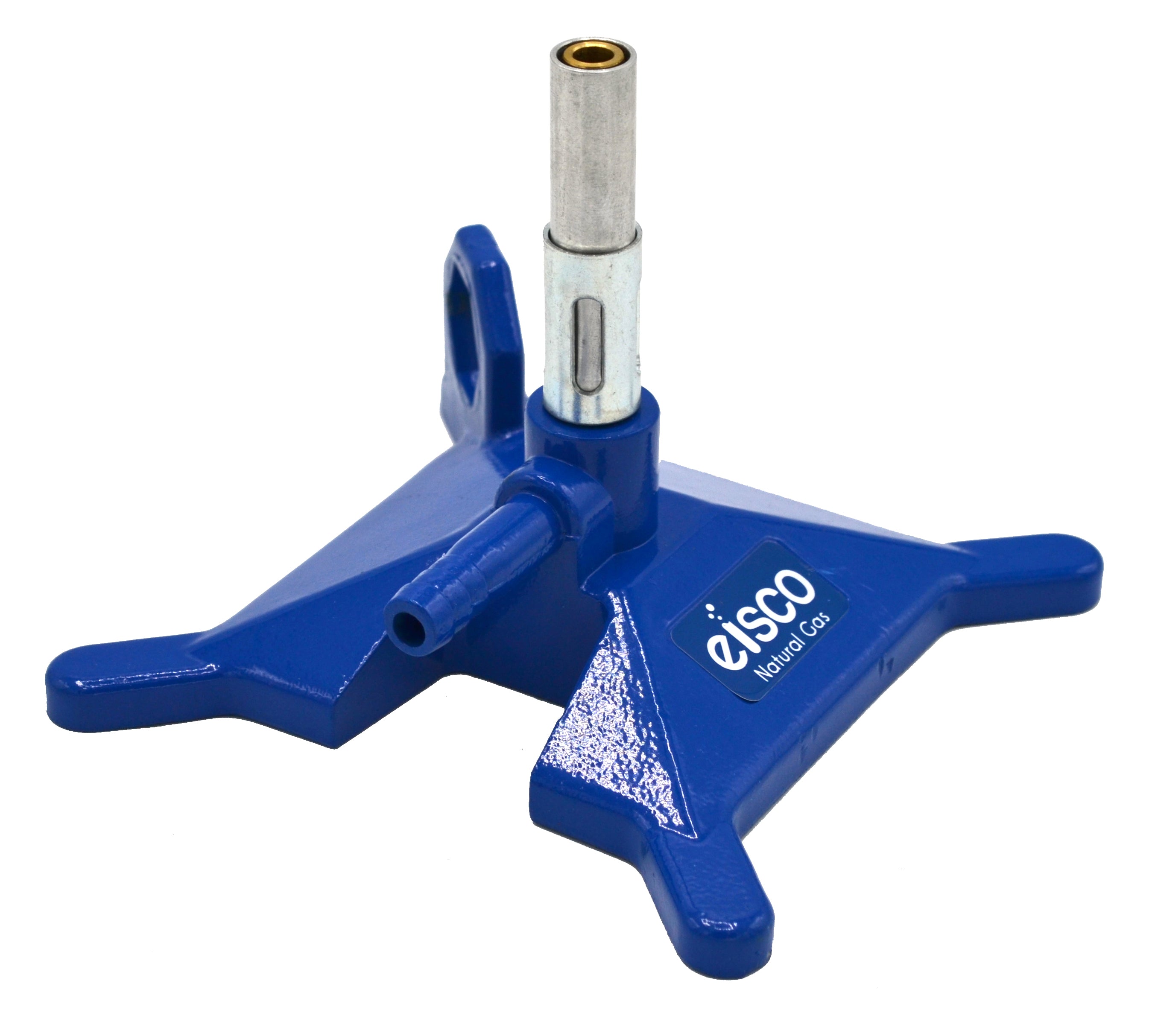 Micro Natural Gas Bunsen Burner with Cast Iron StabiliBase and Flame Stabilizer