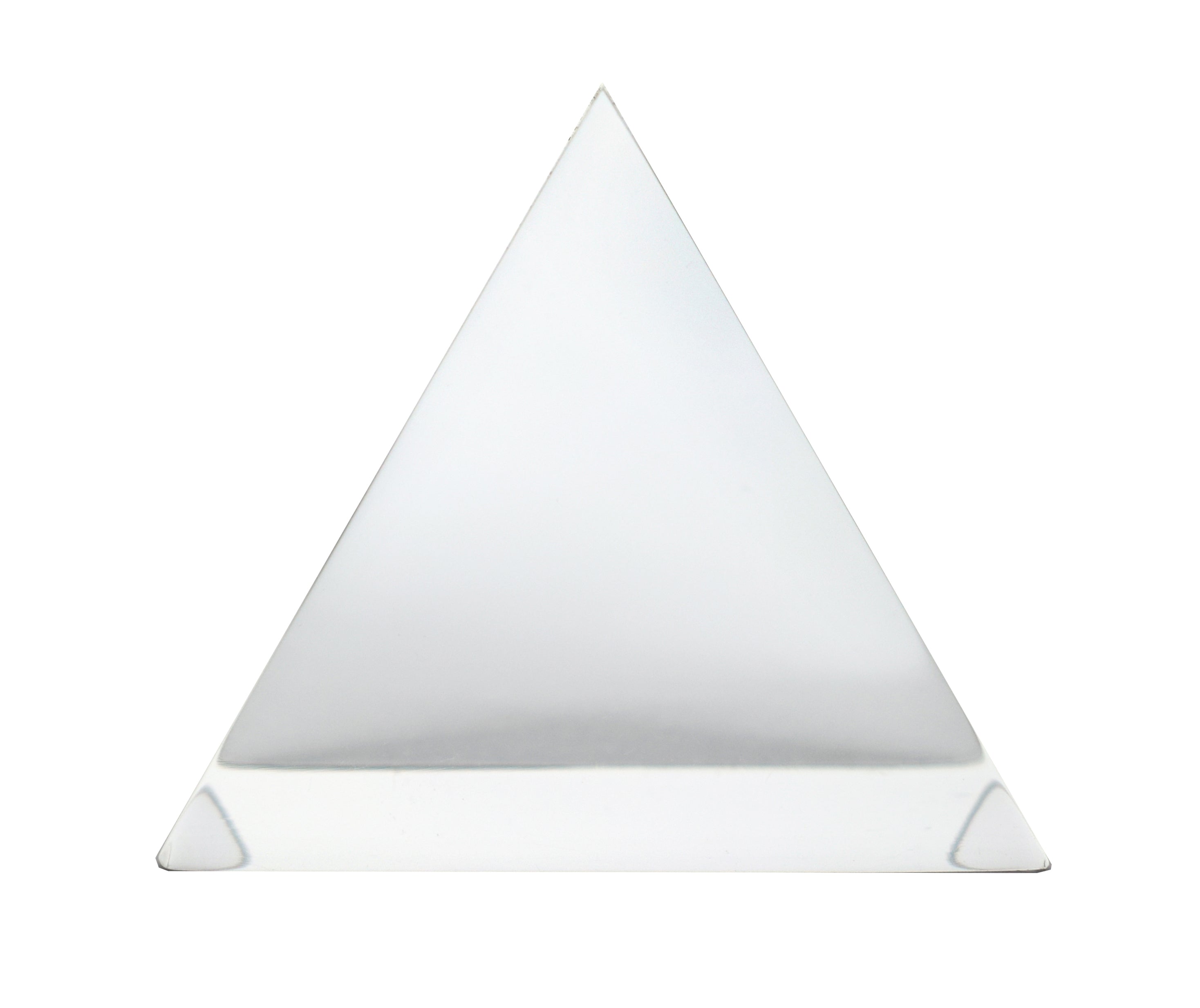 Equilateral Acrylic Prism, 63mm Length, 63mm Faces