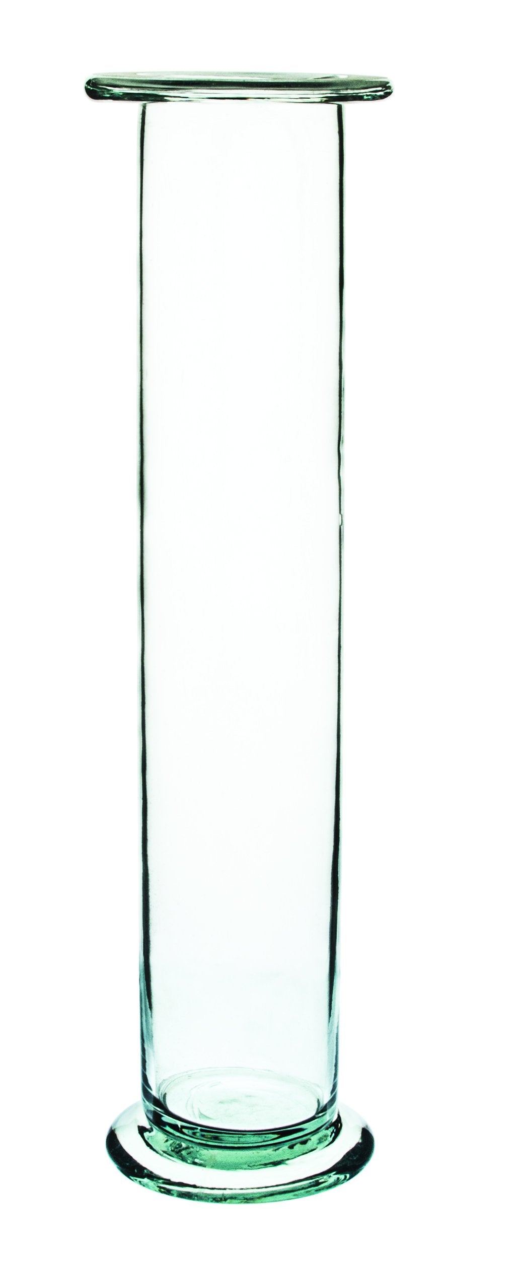 Cylindrical Soda Lime Glass Gas Jar