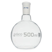 Flat Bottom Boiling Flask with 24/40 Ground Joint, 500mL, Borosilicate Glass
