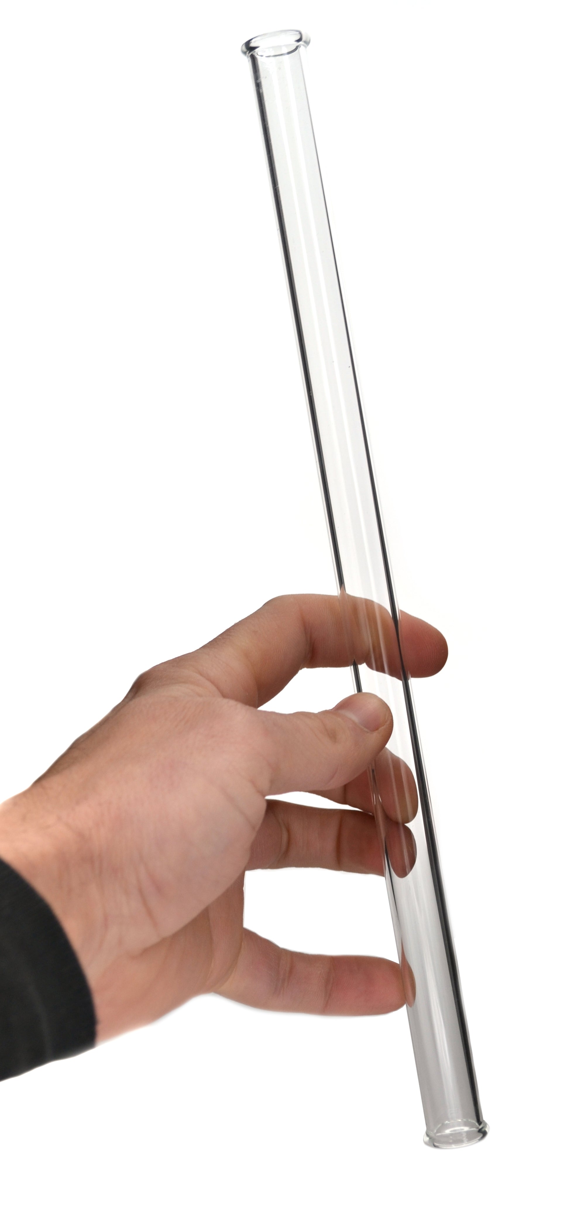 Open-Ended Borosilicate Glass Combustion Tube, 11.8 inch, 0.86 inch Diameter
