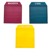 3-Piece CMY Color Filter Set for Light Box