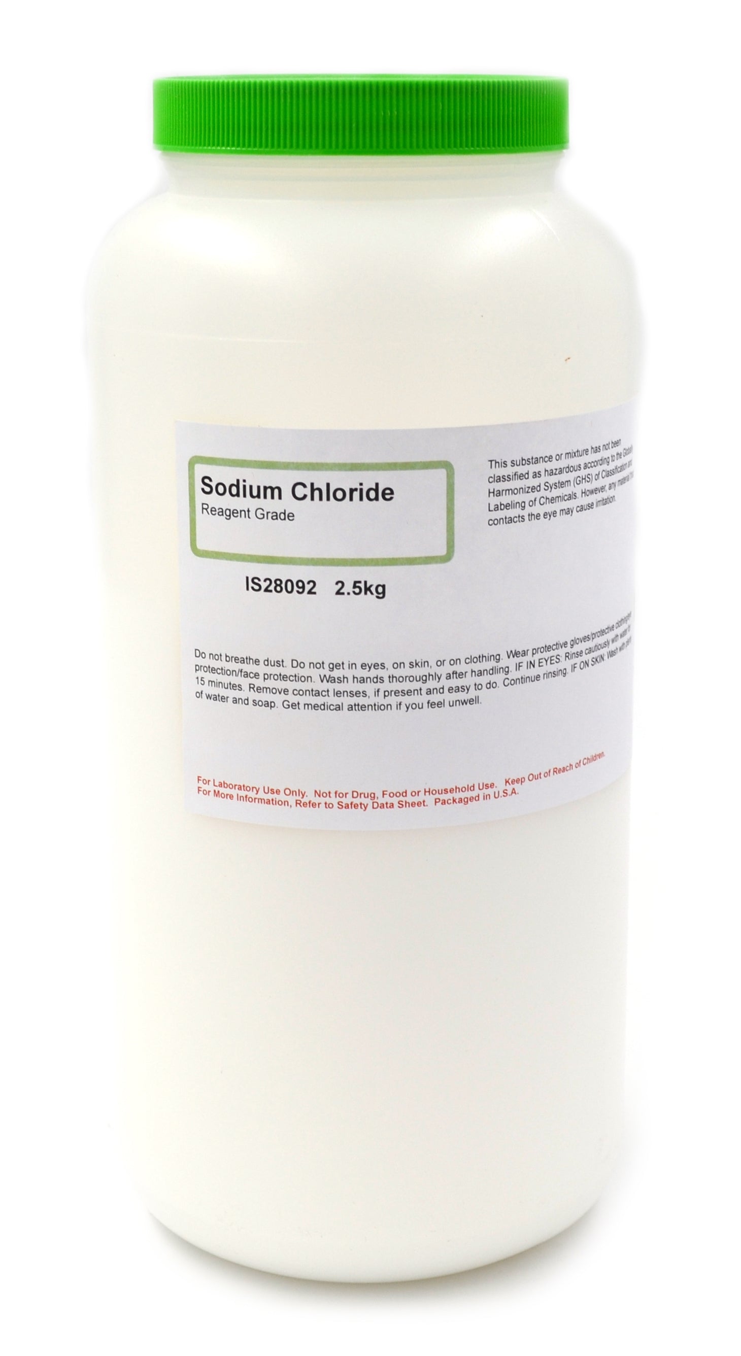 Sodium Chloride, 2.5kg, Reagent Grade