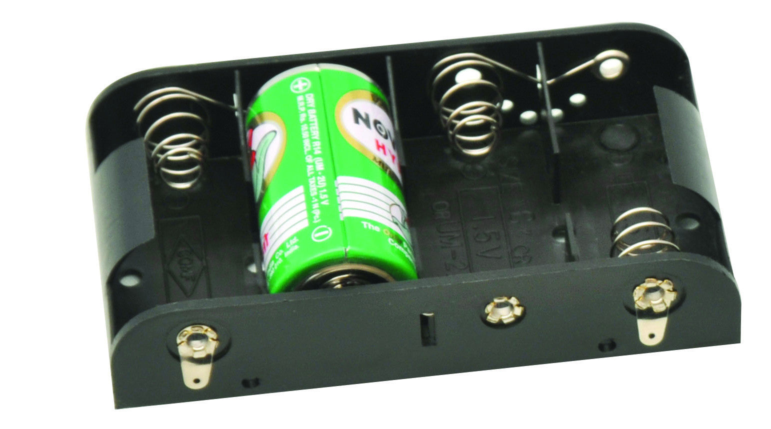 4-Cell C-Size Battery Holder
