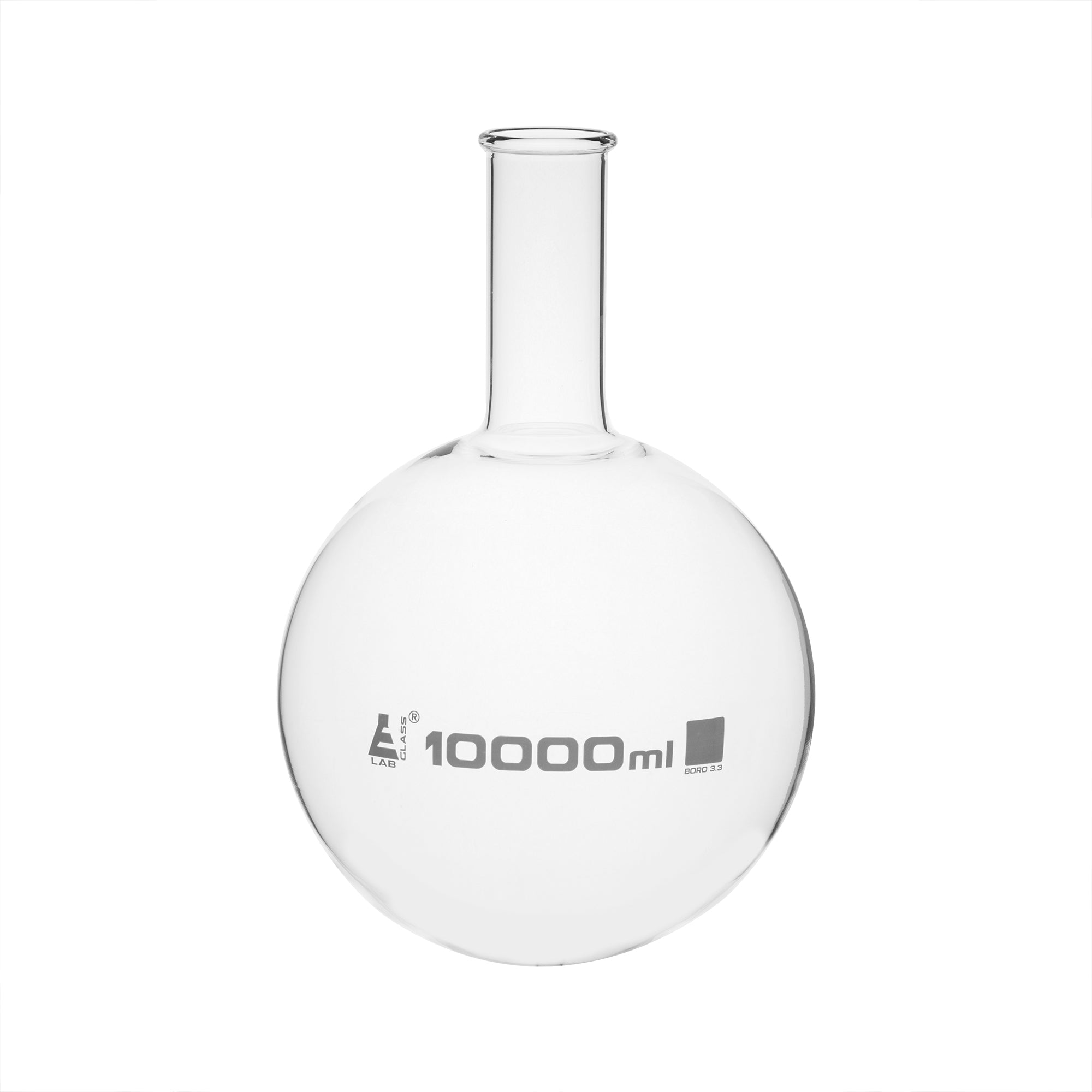 Round Bottom Narrow Neck Florence Borosilicate Glass Boiling Flask