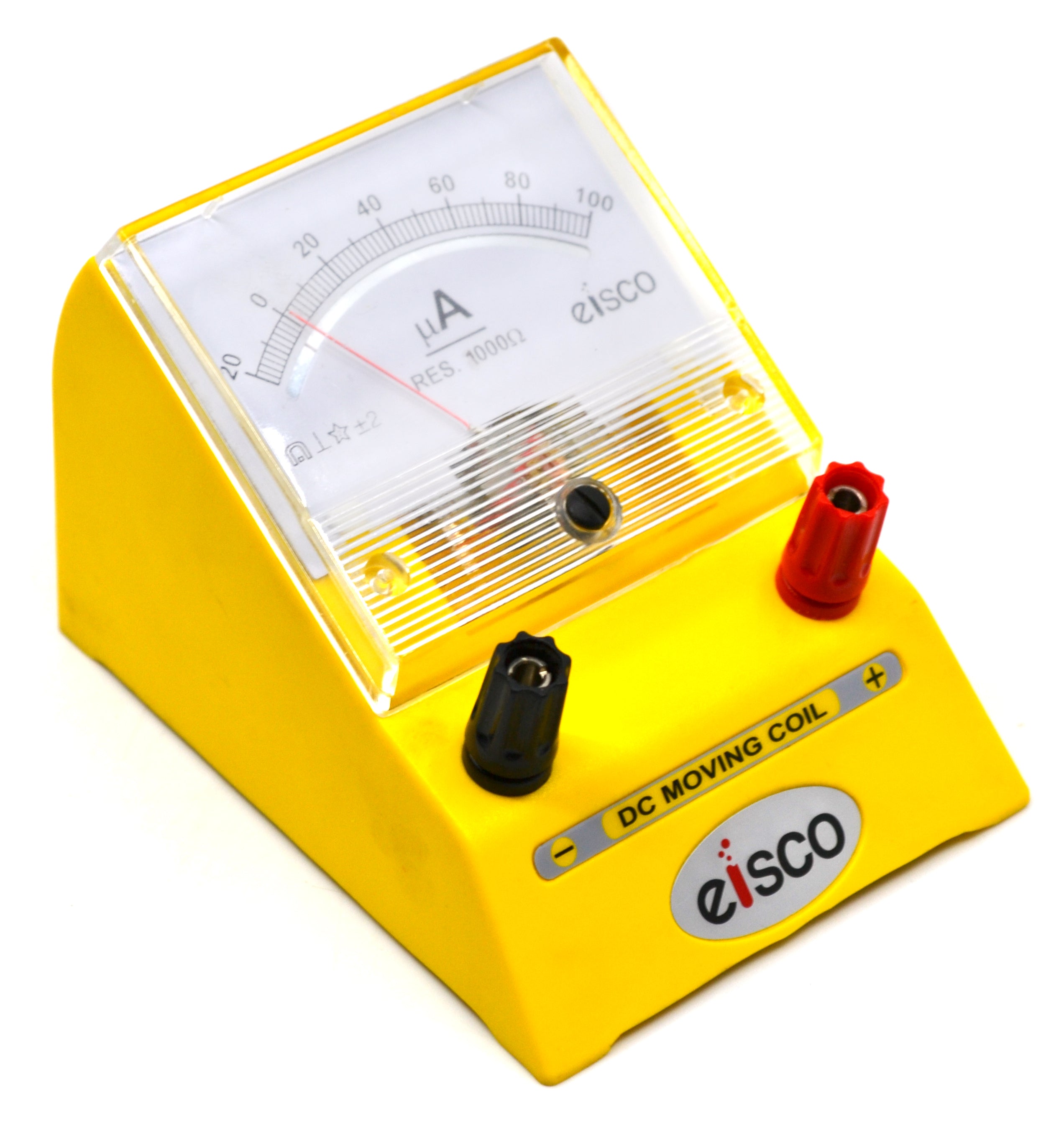 Asymmetric Moving Coil Galvanometer, 20-0-100µA, 1000Ω