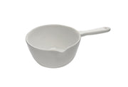 Porcelain Casserole Crucible with Spout and Handle