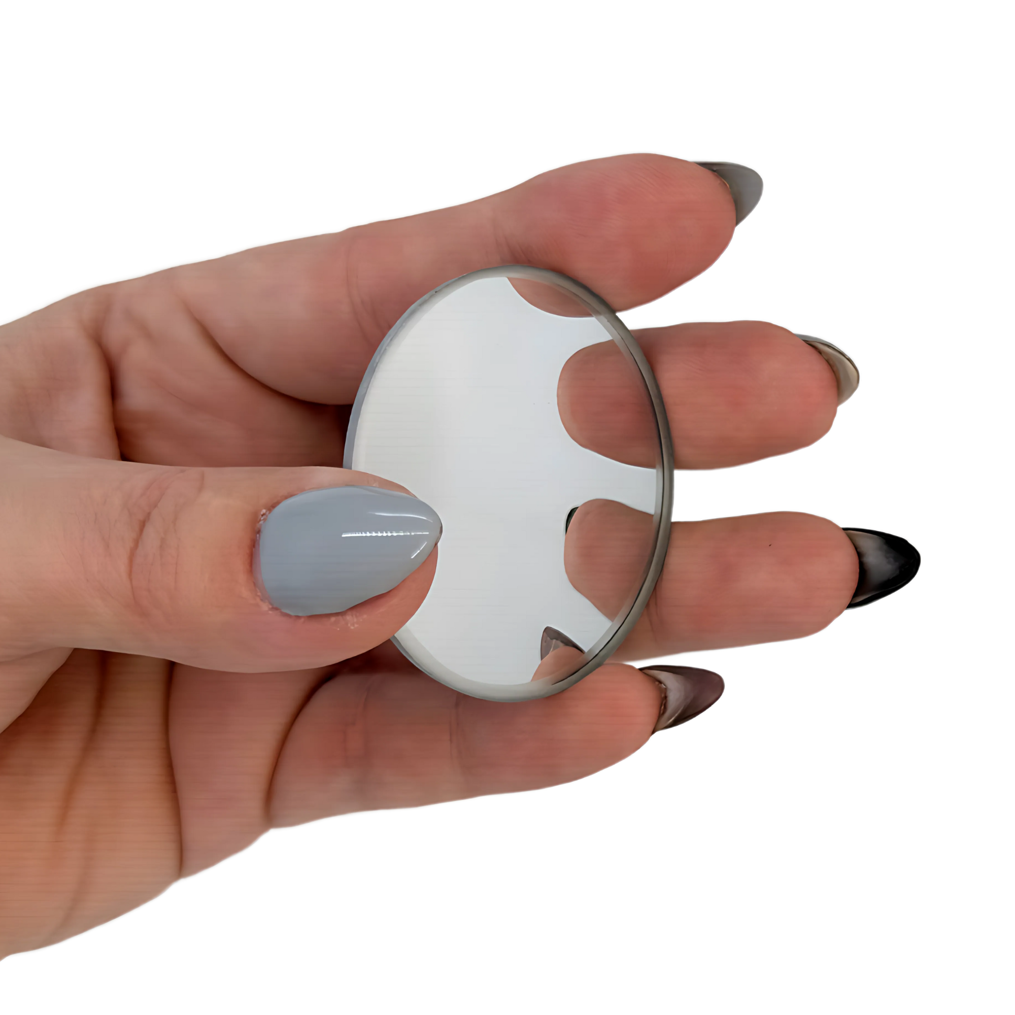 Round Convex Glass Mirror, 50mm Diameter, 75mm Focal Length