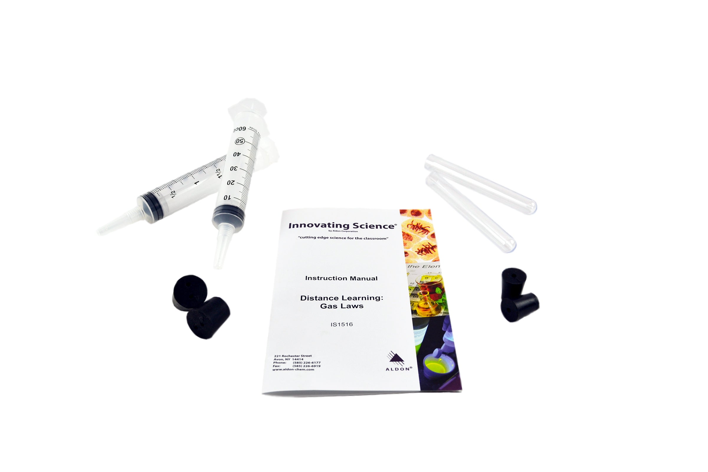 Gas Laws Boyle, Charles and Gay-Lussac Distance Learning Kit