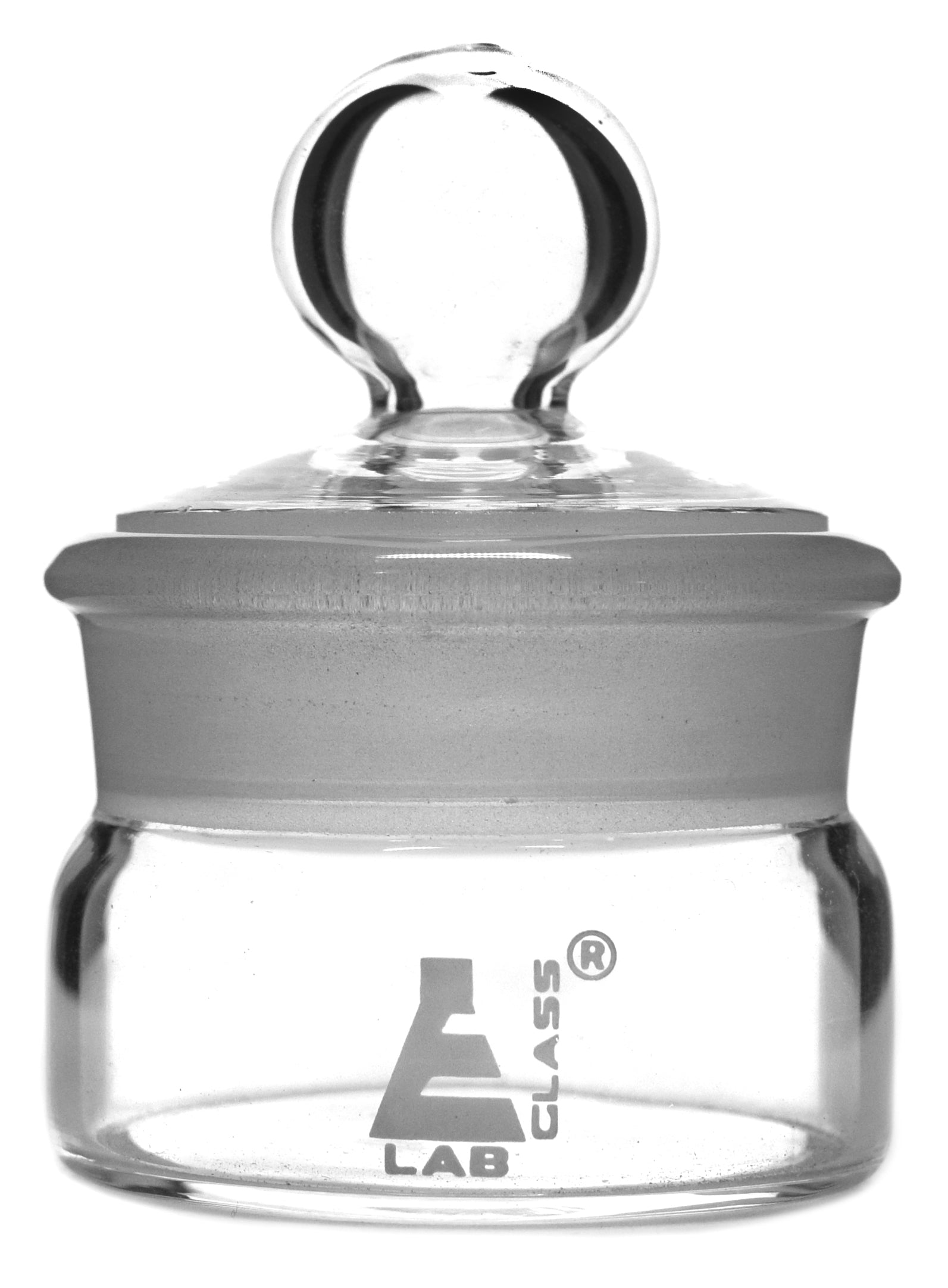 Low Form Borosilicate Glass Weighing Bottle with Ground Stopper