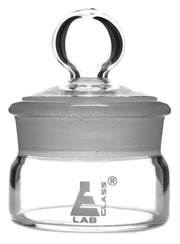 Low Form Borosilicate Glass Weighing Bottle with Ground Stopper