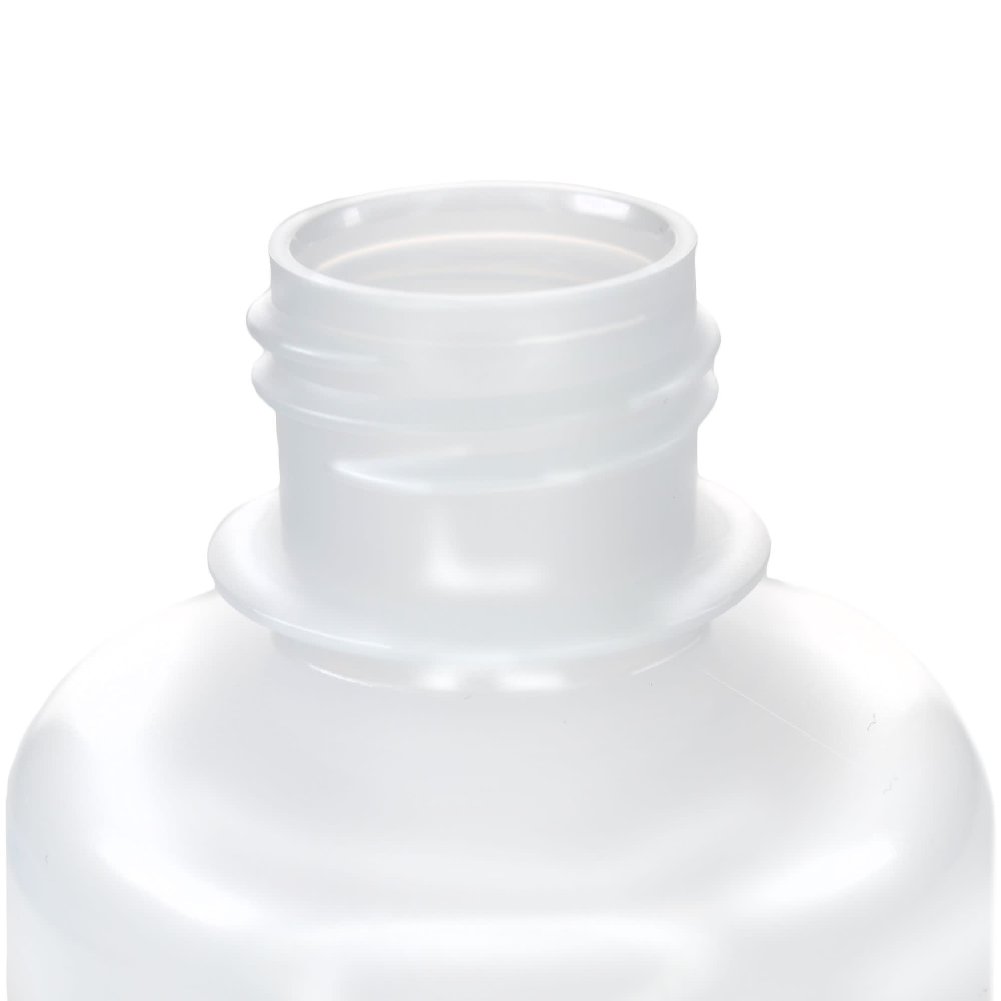 12-Pack Translucent Narrow Mouth LDPE Reagent Bottles with PP Caps, 125mL, -100 to 80°C