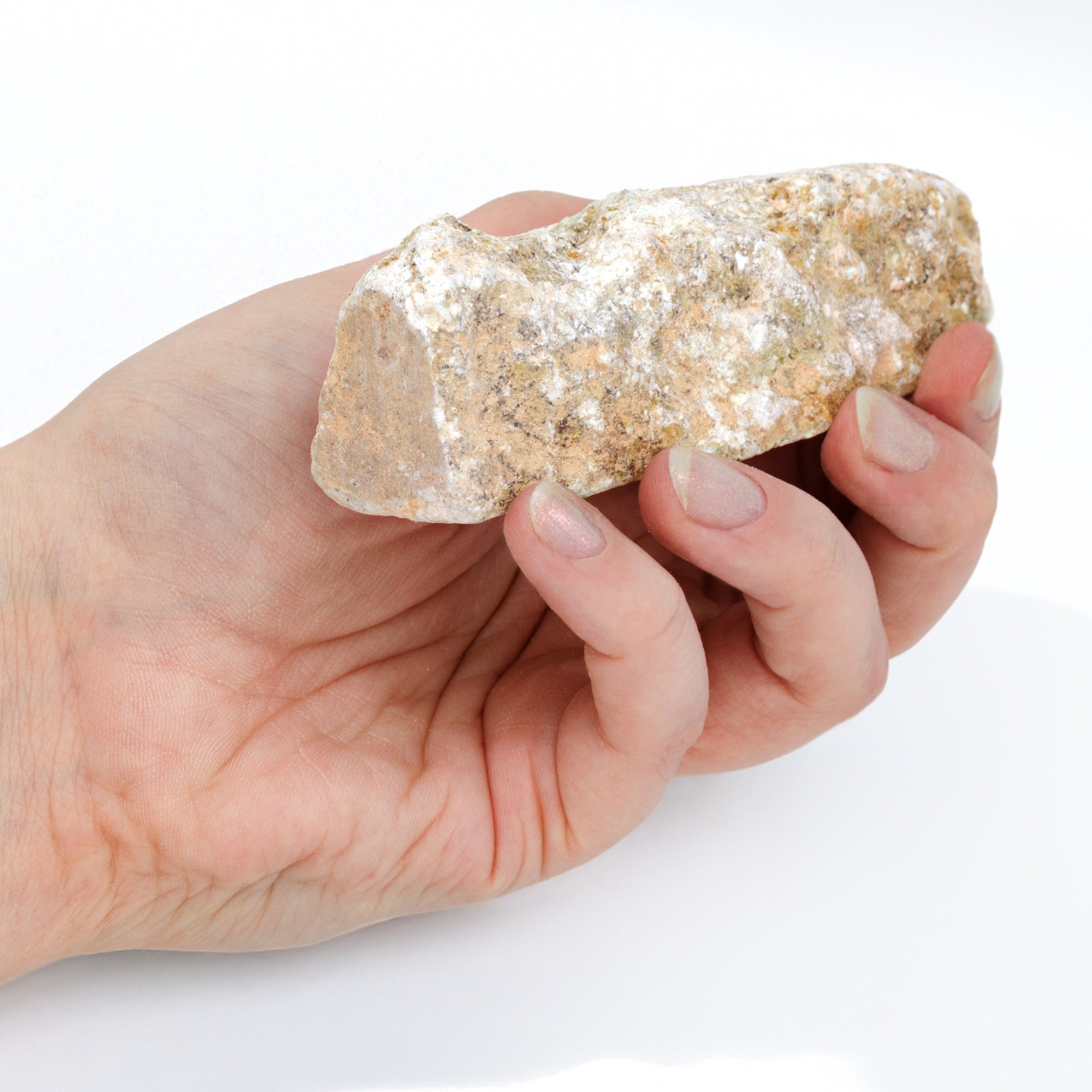 Raw Talc Mineral Hand Sample, Approx 3 inch