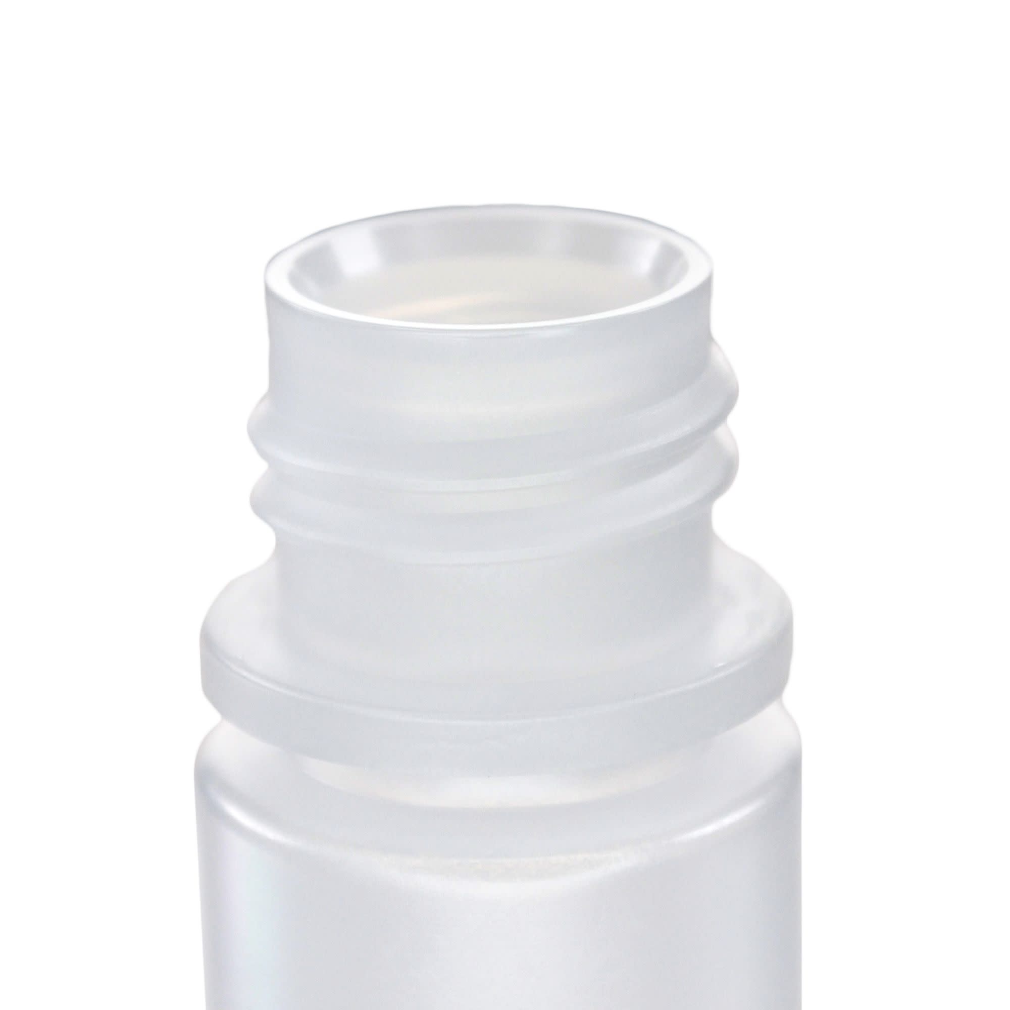 12-Pack Translucent Narrow Mouth LDPE Reagent Bottles with PP Caps, 8mL, -100 to 80°C