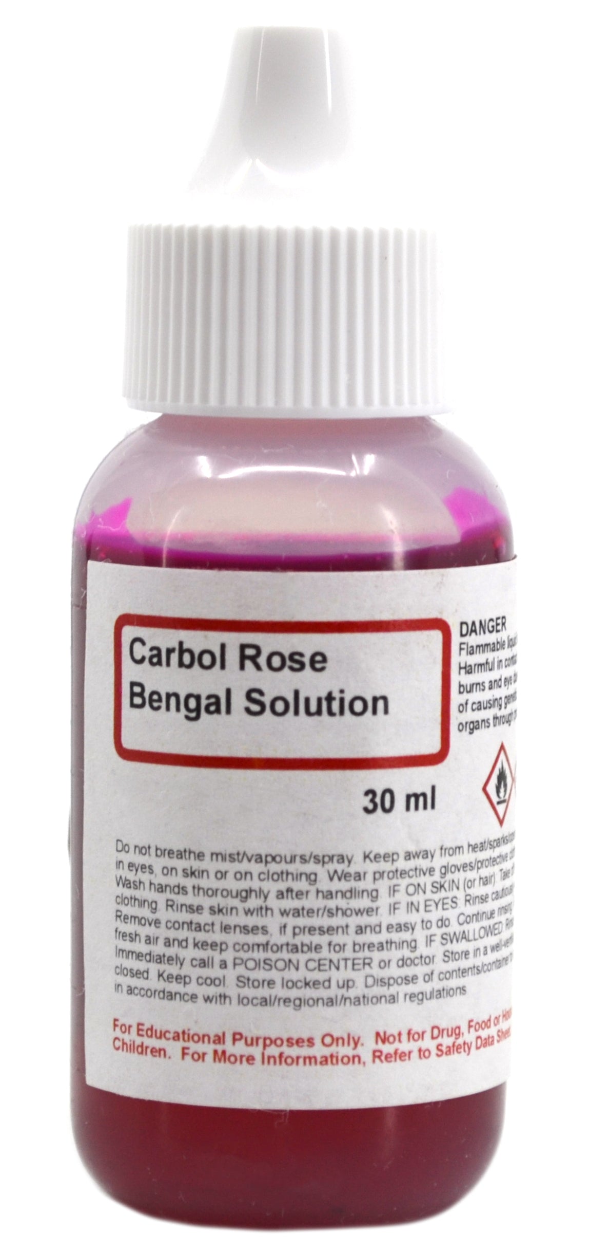 Carbol Rose Bengal Staining Solution, 30mL