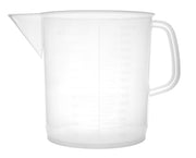 Short Form Polypropylene Measuring Pitcher, 3000mL, Euro Design