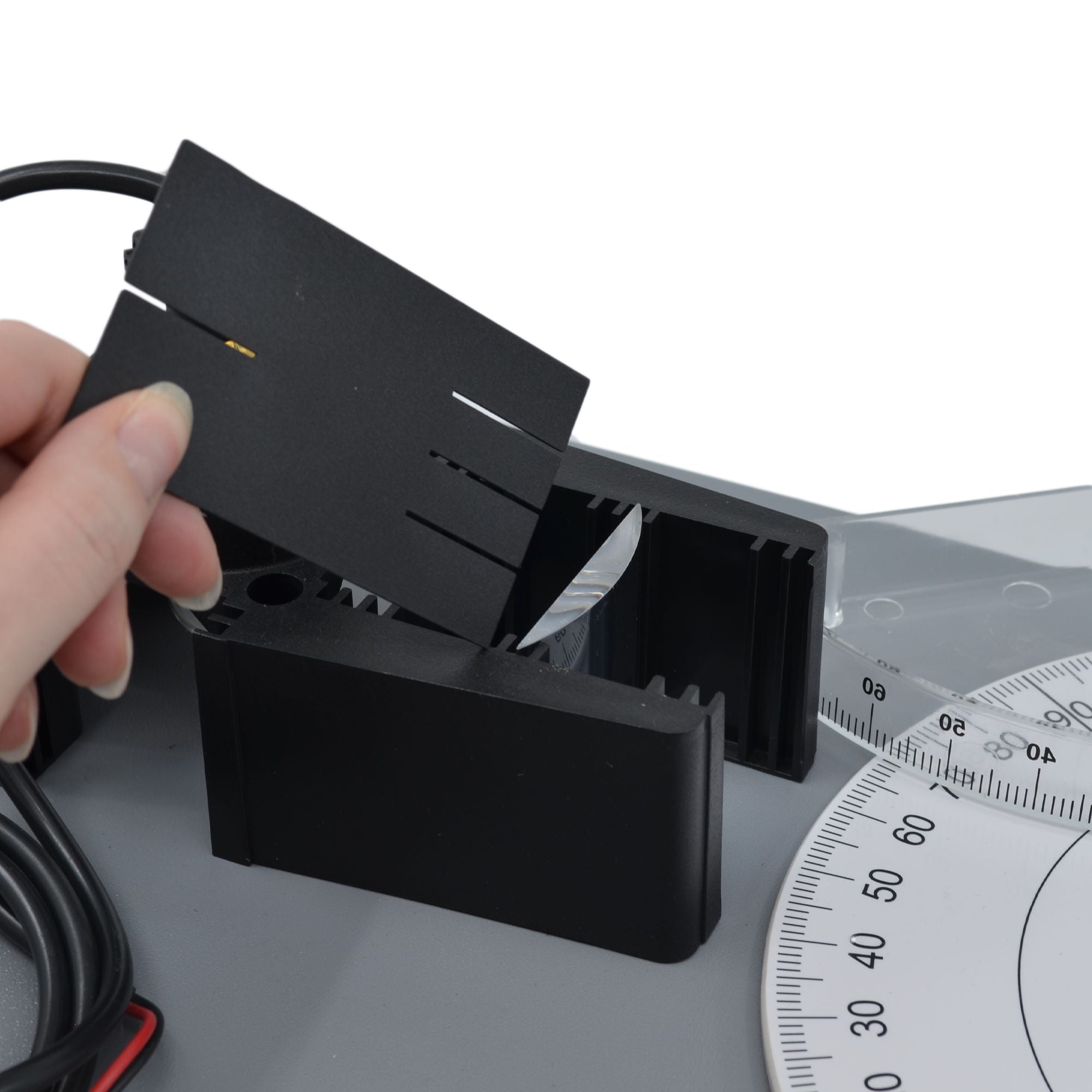 Reflection and Refraction Apparatus Set with Light Source