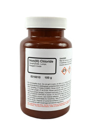 Laboratory Grade Iron (III) Chloride Hexahydrate Reagent-Grade Lump, 100g