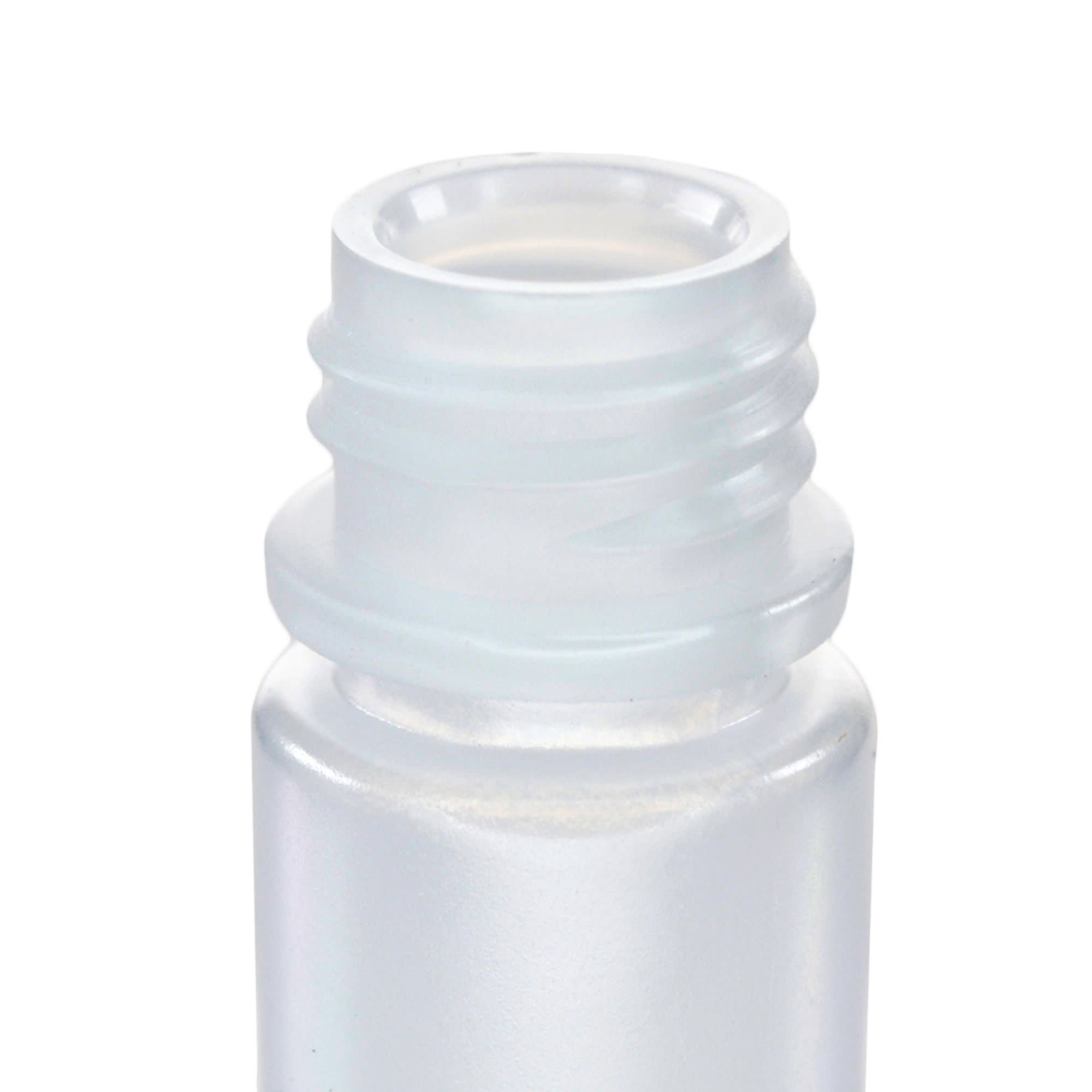 12-Pack Translucent Narrow Mouth LDPE Reagent Bottles with PP Caps, 4mL, -100 to 80°C