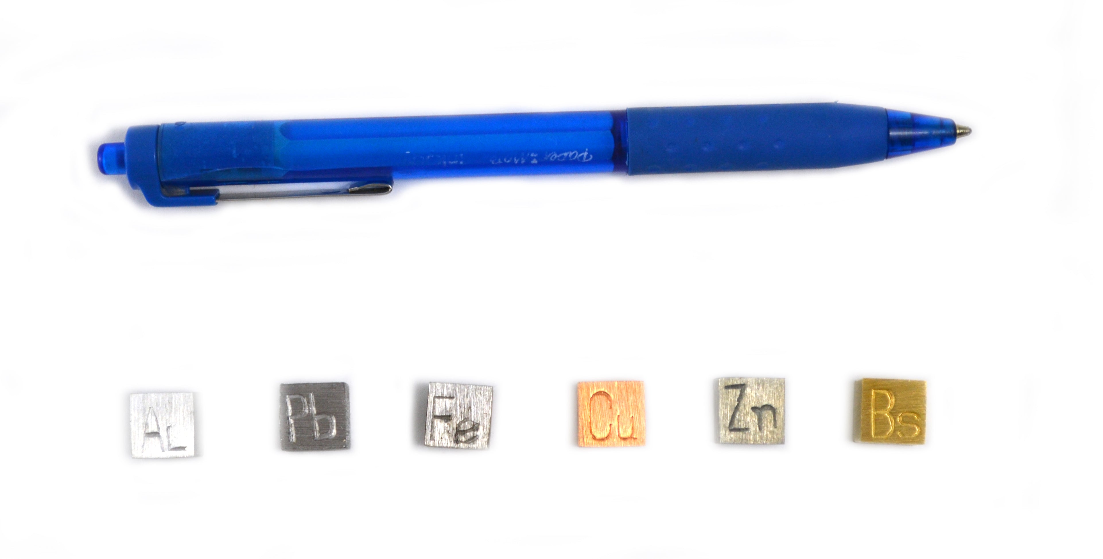 Density Cube Set, 6 Metals, 10mm