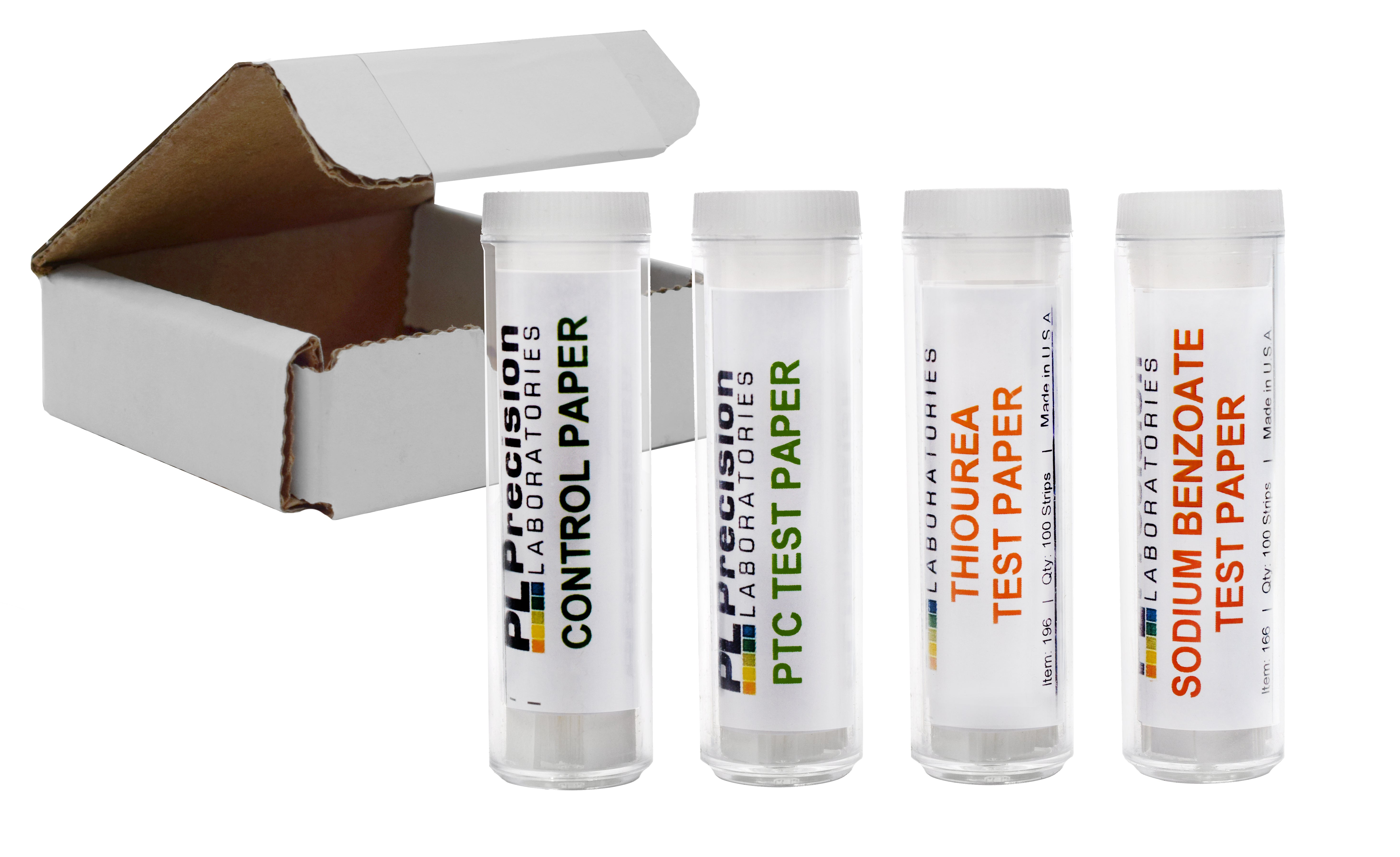 Supertaster Taste Test Kit: PTC, Sodium Benzoate, Thiourea Test Strips ...
