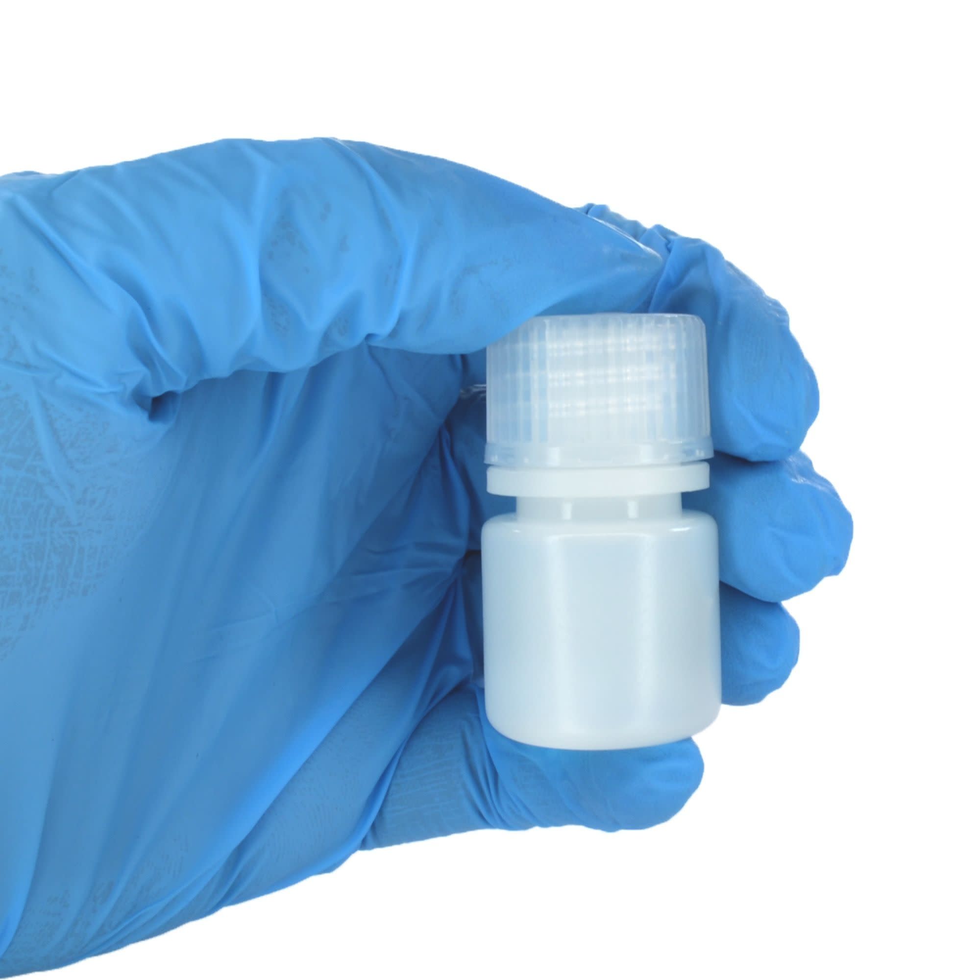 2000-Bulk Pack Translucent Narrow Mouth HDPE Reagent Bottles with PP Caps, 8mL, -100 to 120°C