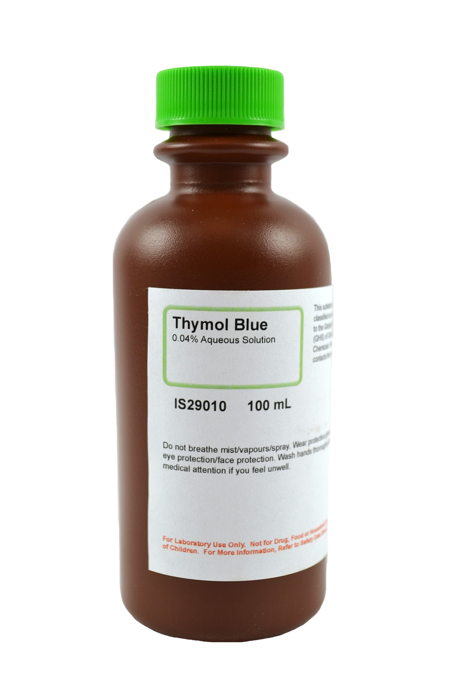 0.04% Aqueous Thymol Blue Indicator Solution, 100mL