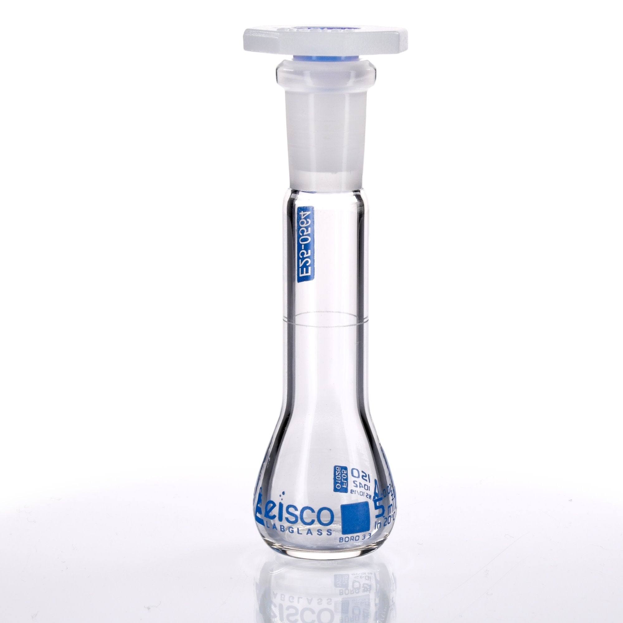 Class A Borosilicate Glass Volumetric Flask with Individual Certificate