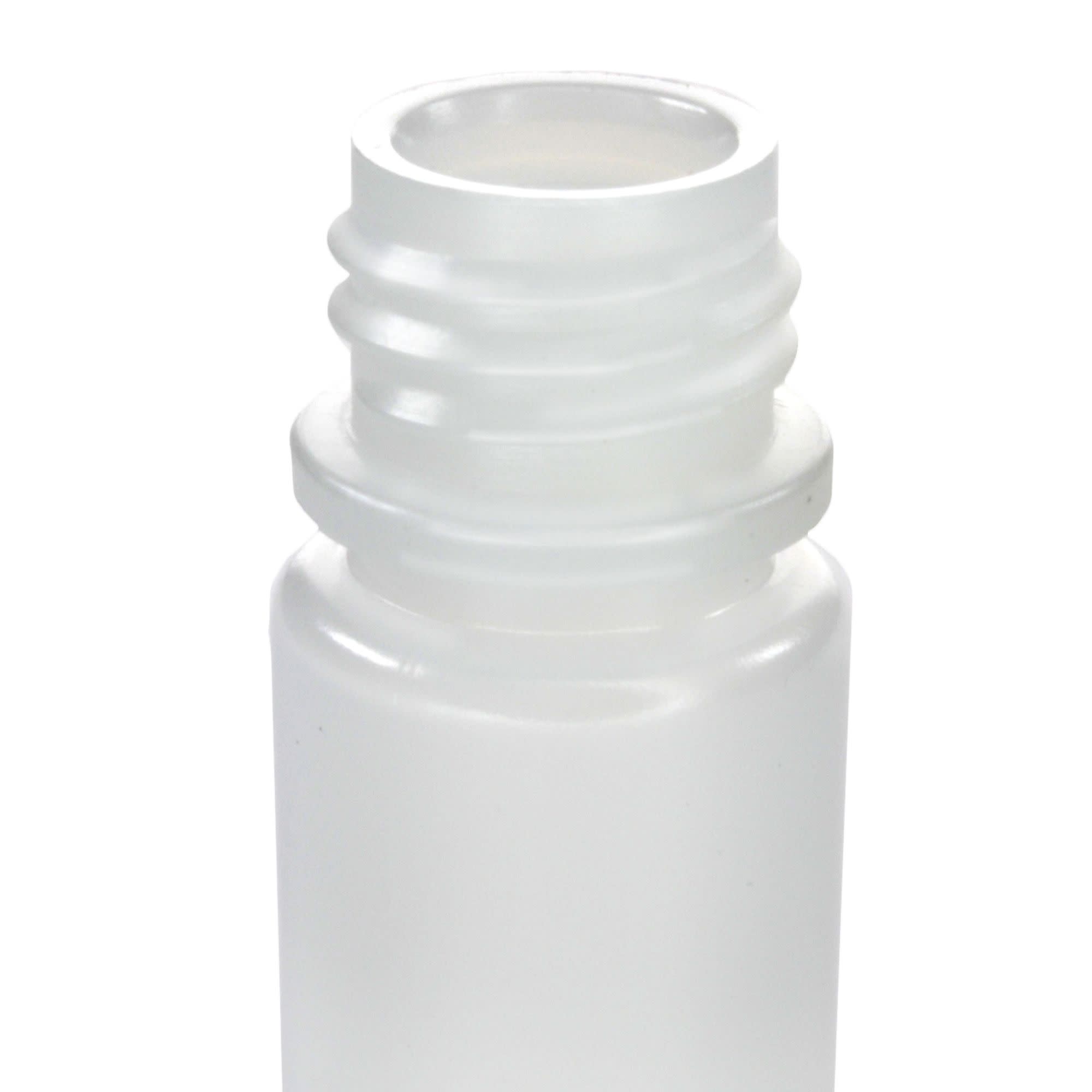2000-Bulk Pack Translucent Narrow Mouth HDPE Reagent Bottles with PP Caps, 4mL, -100 to 120°C