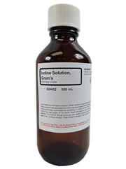Gram's Iodine Solution, 500ml ?Çô Histology Grade for Gram Staining Bacteria and Microbial Identification