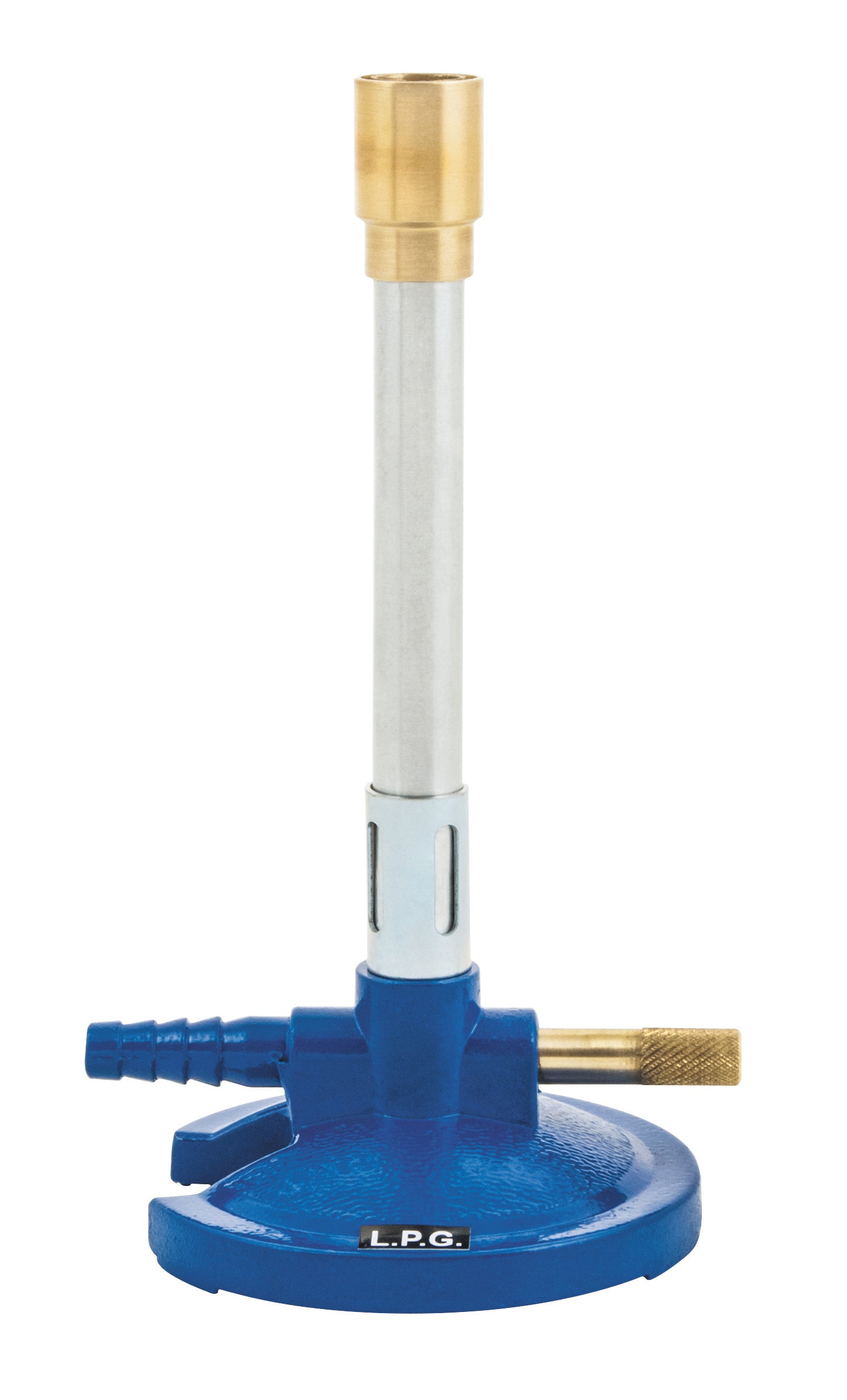 Premium LPG Bunsen Burner with Needle Valve and Flame Stabilizer