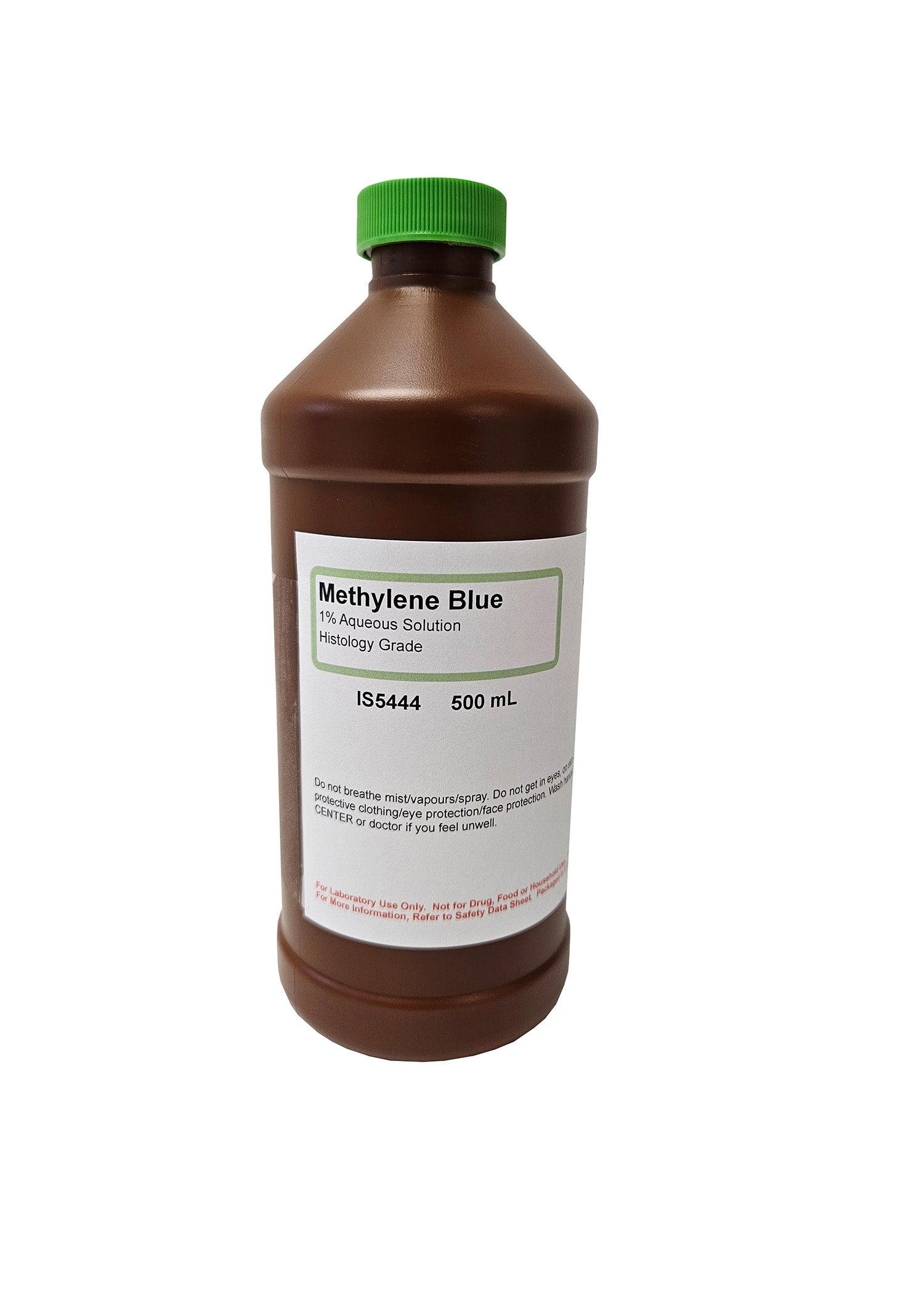 Methylene Blue, 1% Aqueous Solution, 500ml ?Çô Histology Grade for Biological Tissue Staining and Microscopy