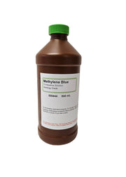 Methylene Blue, 1% Aqueous Solution, 500ml ?Çô Histology Grade for Biological Tissue Staining and Microscopy
