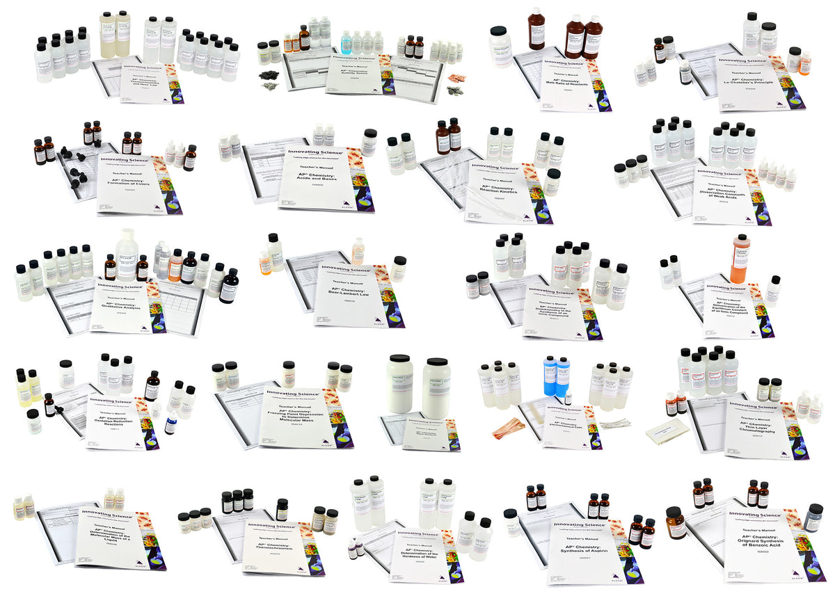 Apd Lab Set Complete 22-Kit AP Chemistry Lab Set, IS8001 through IS8022 – The Lab ...