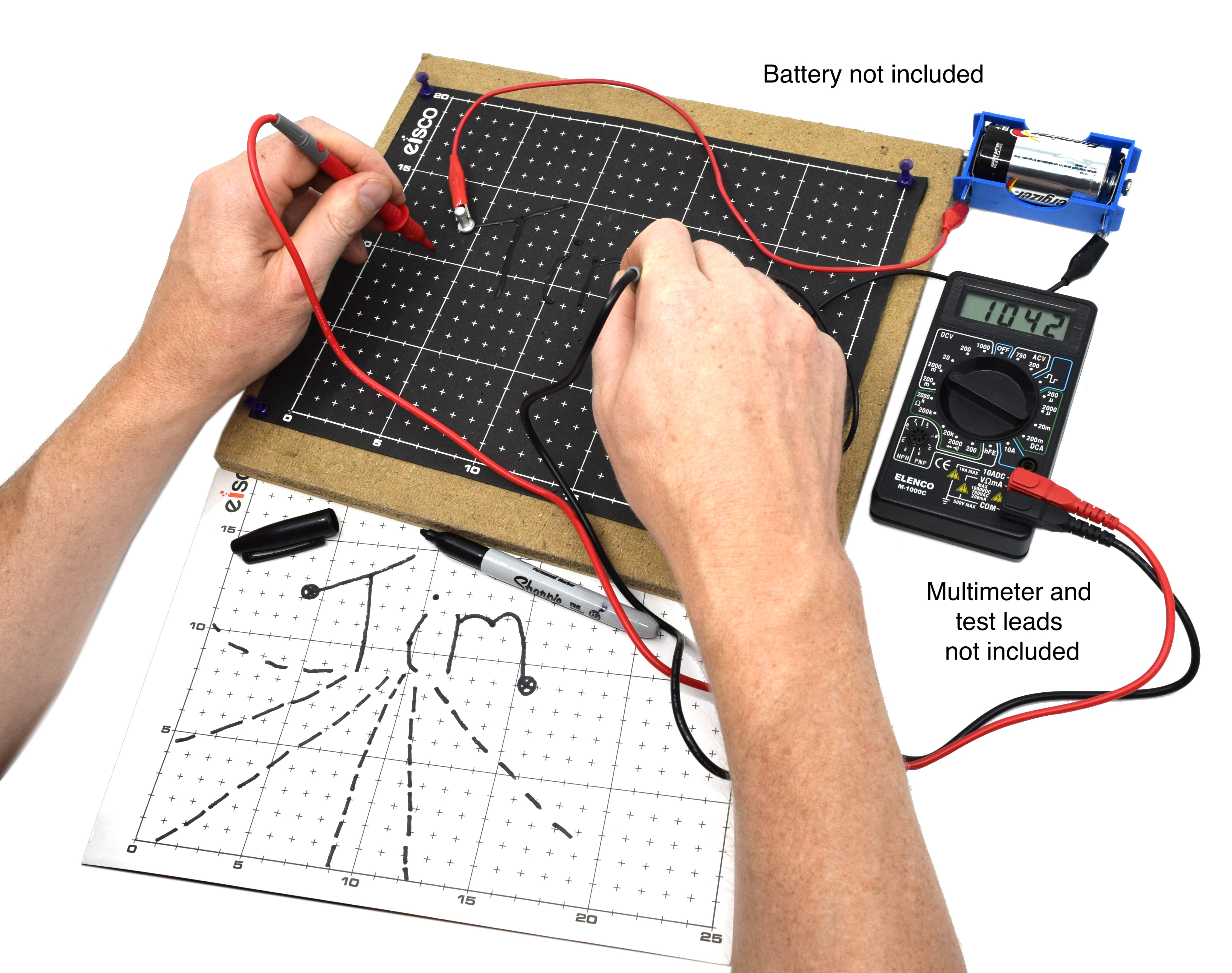 Dry Field Mapping Kit for Electric Field Visualization