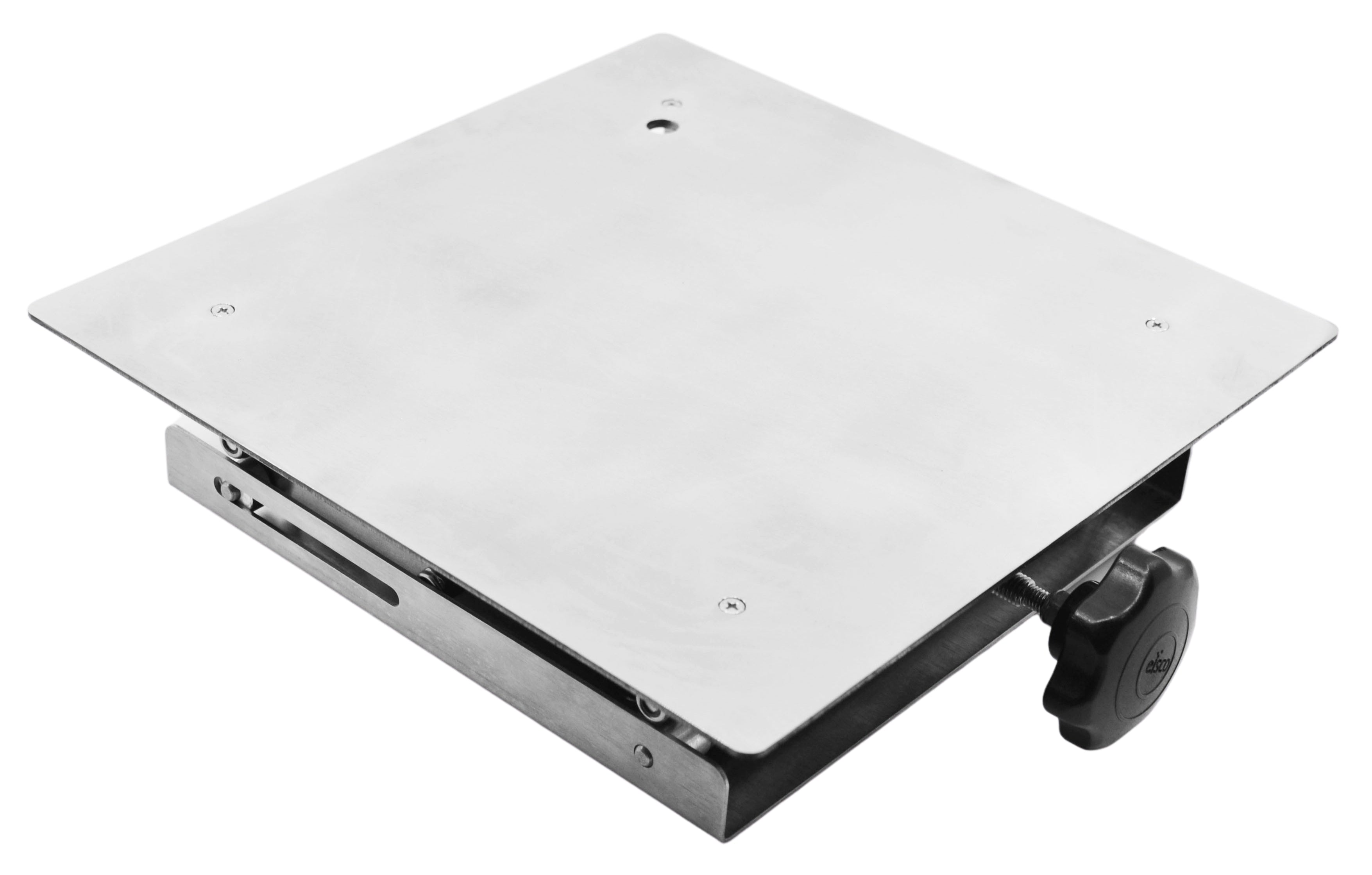 Premium Stainless Steel Scissor Jack with Hand Crank, 11" Extension