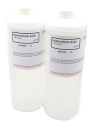 Hydrochloric Acid Solution, 1.0M, 1L, 2-Pack