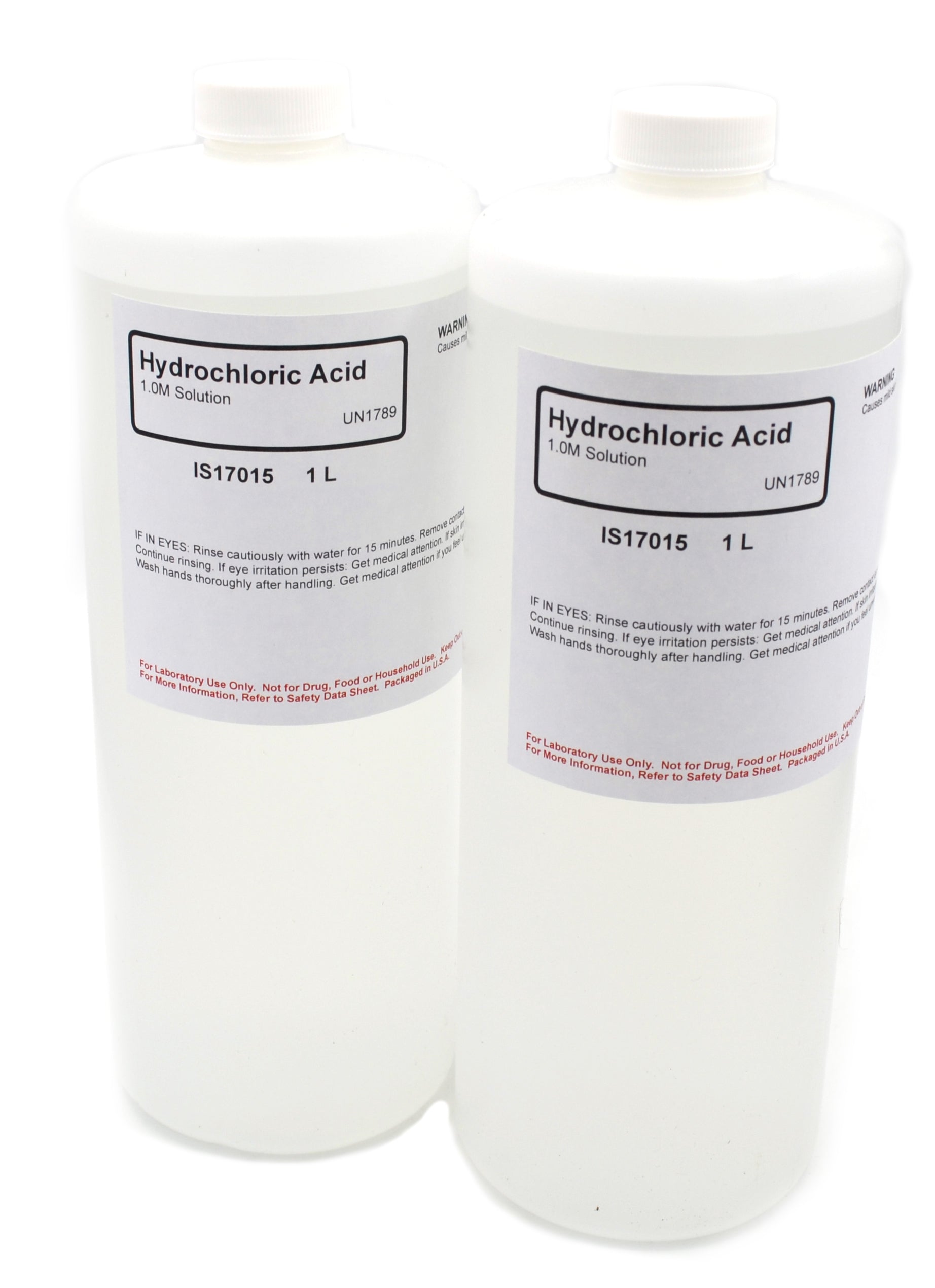 Hydrochloric Acid Solution, 1.0M, 1L, 2-Pack