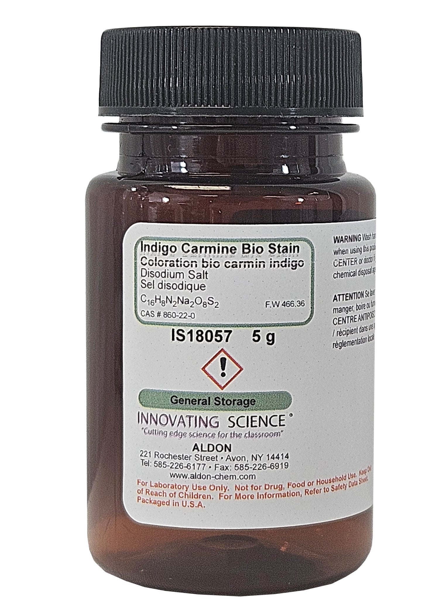 Laboratory Grade Indigo Carmine Biostain, 5g