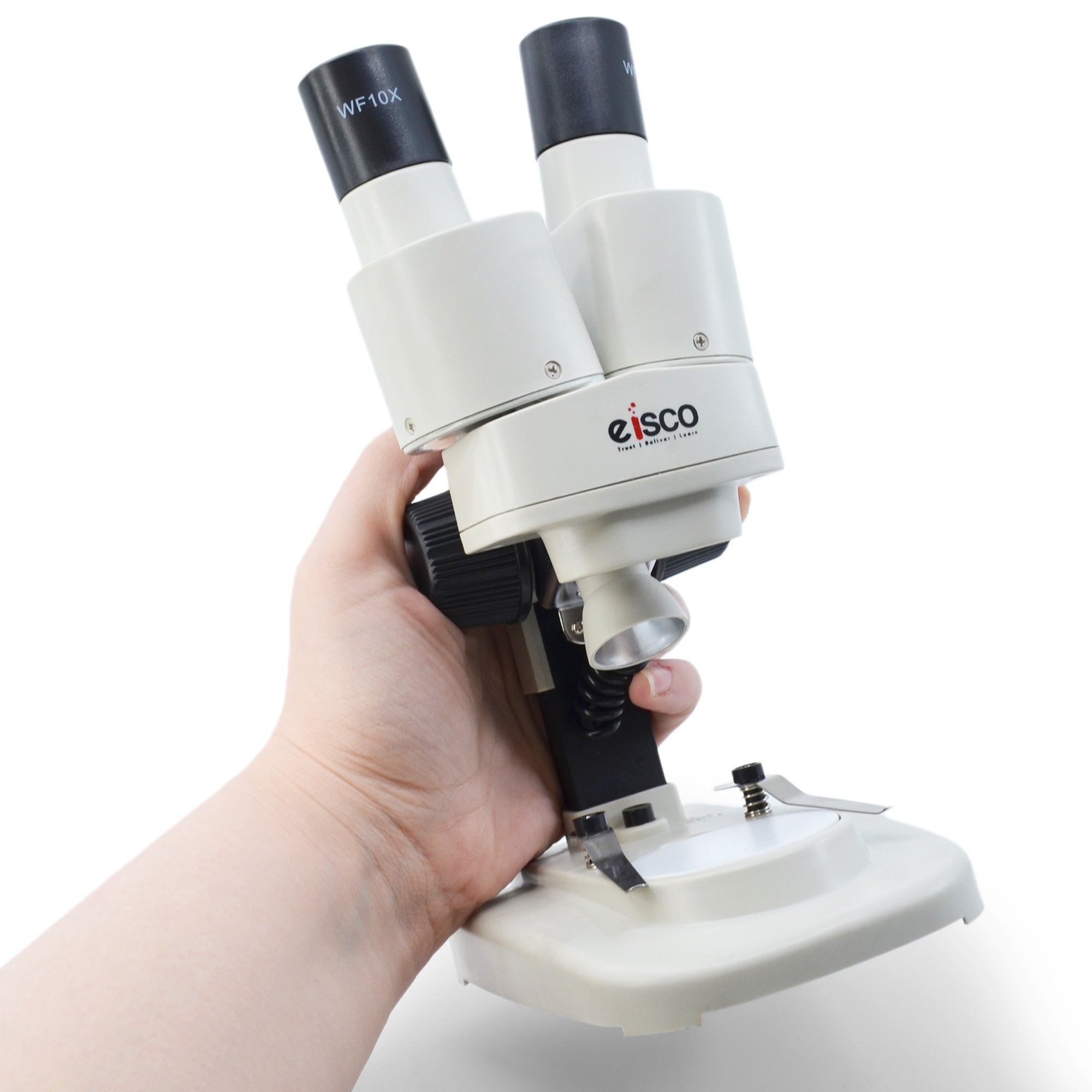 Starter Inclined Stereo Microscope, 20X with Cordless LED