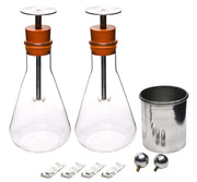 Electroscope Kit with Borosilicate Glass Flasks