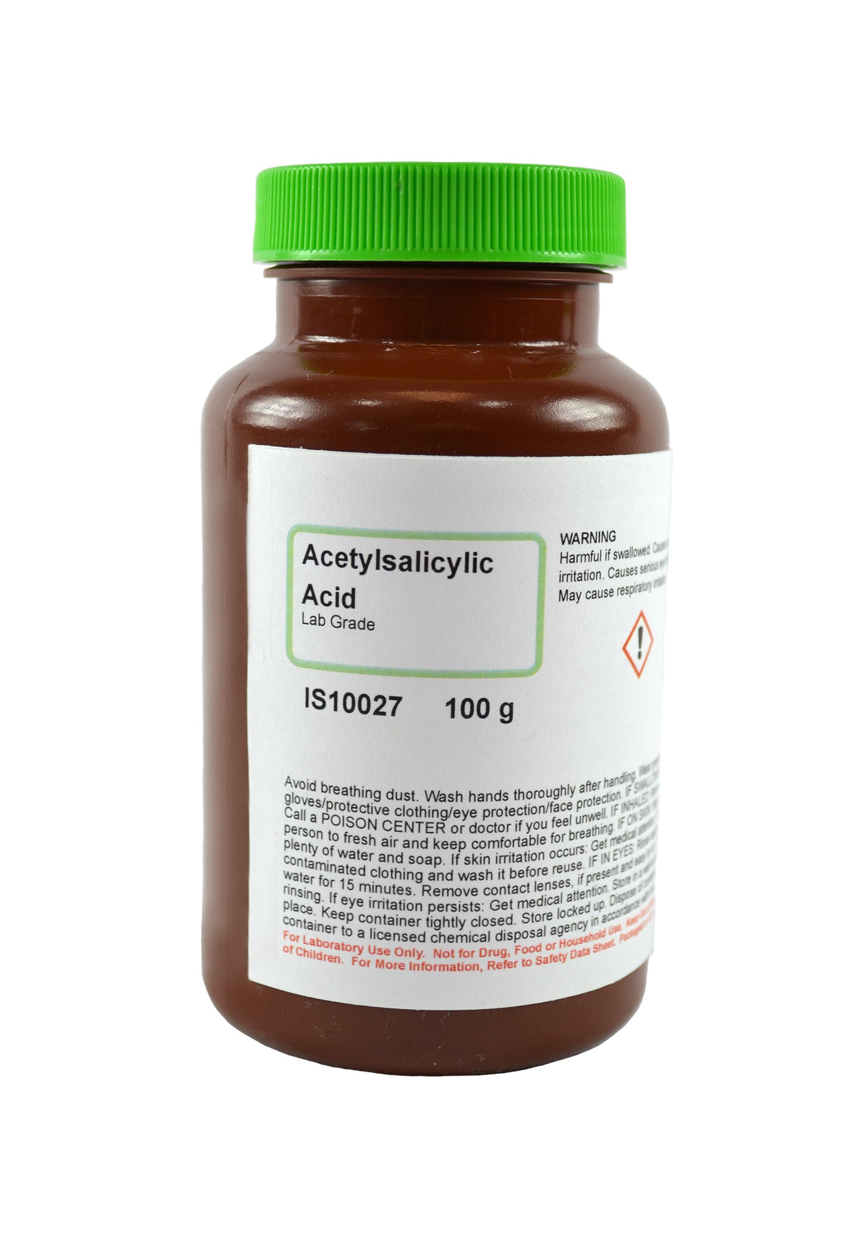 Laboratory Grade Acetylsalicylic Acid, 100g