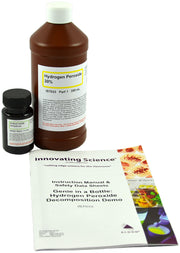 Genie in a Bottle Hydrogen Peroxide Decomposition and Sodium Iodide Catalysis Demonstration Kit
