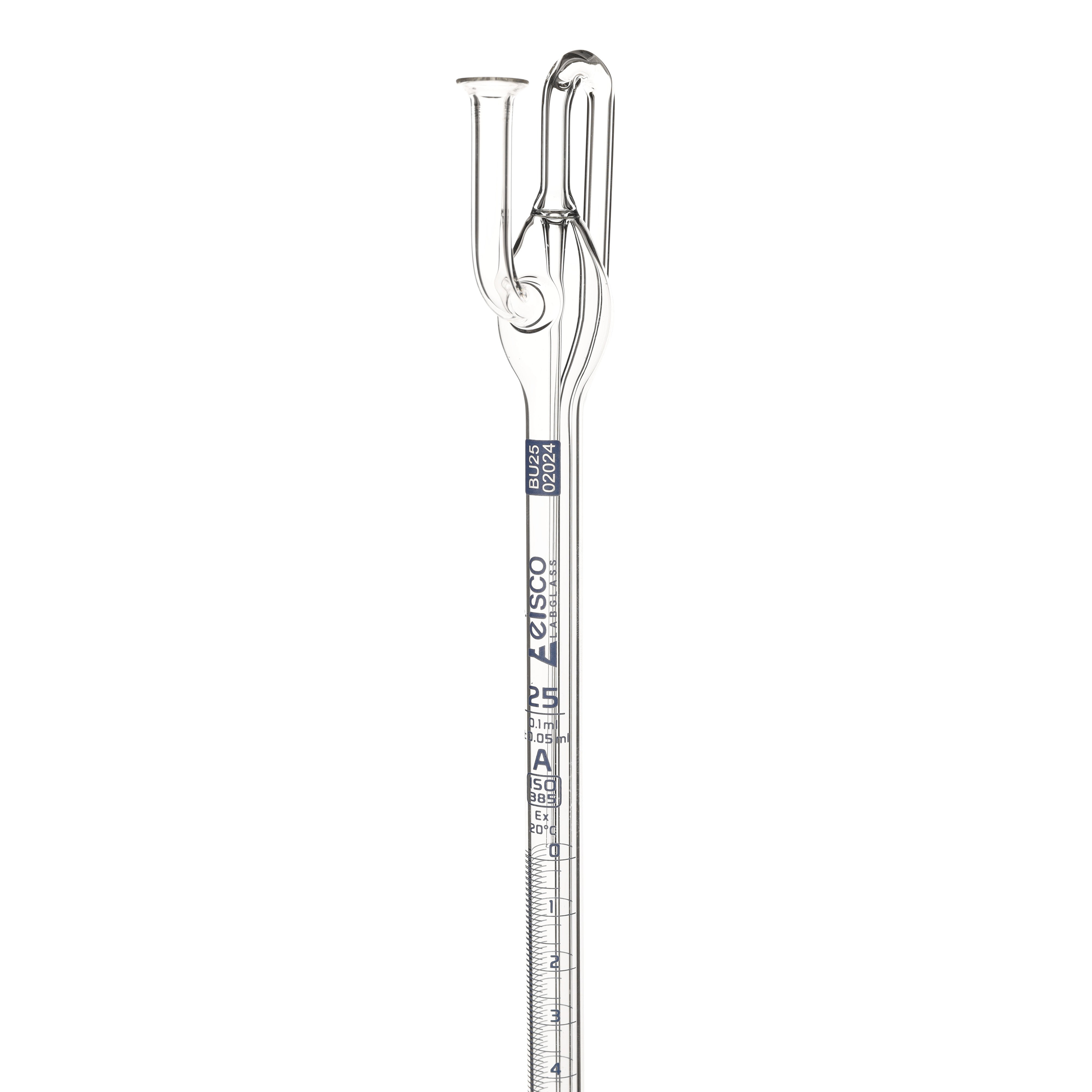 Class A Automatic Zero Schellbach Burette with 1000mL Reservoir, 25mL, 29/32 Joint, Borosilicate Glass