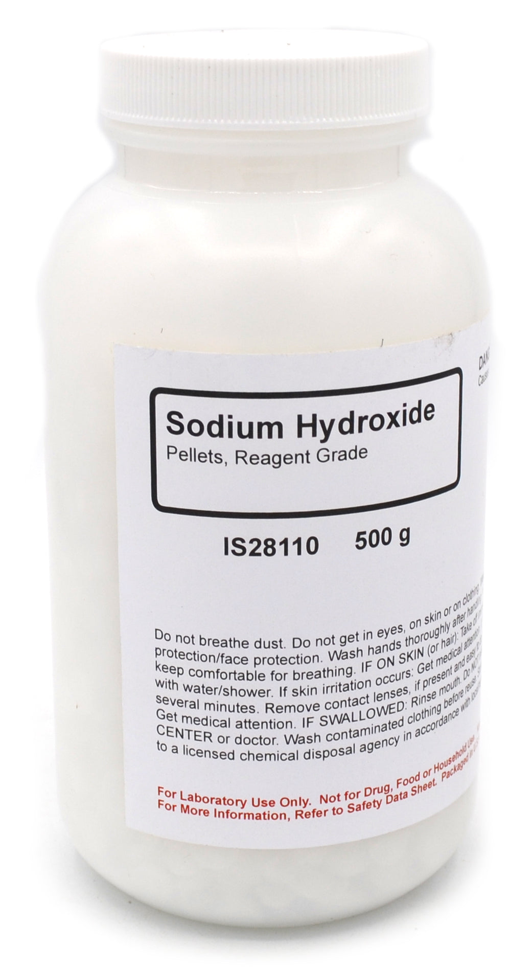 Sodium Hydroxide Pellets, Reagent Grade