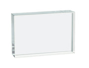 Rectangular Refraction Glass Block, 75 x 50 x 12mm