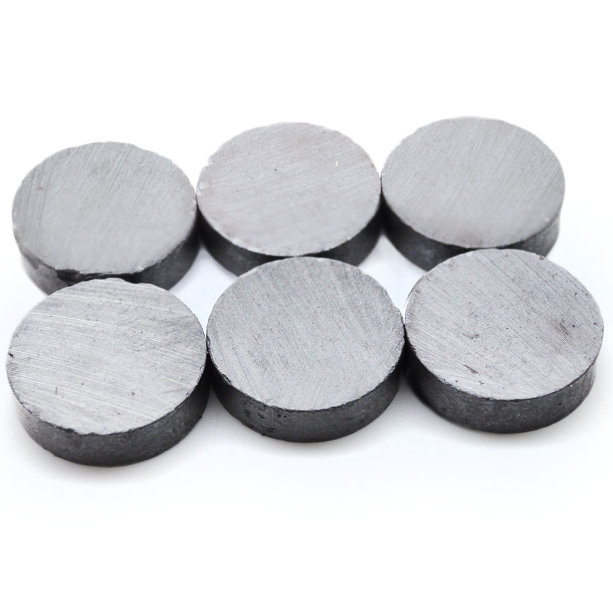 Ceramic Disc Magnet, 25 x 5mm, 6-Pack