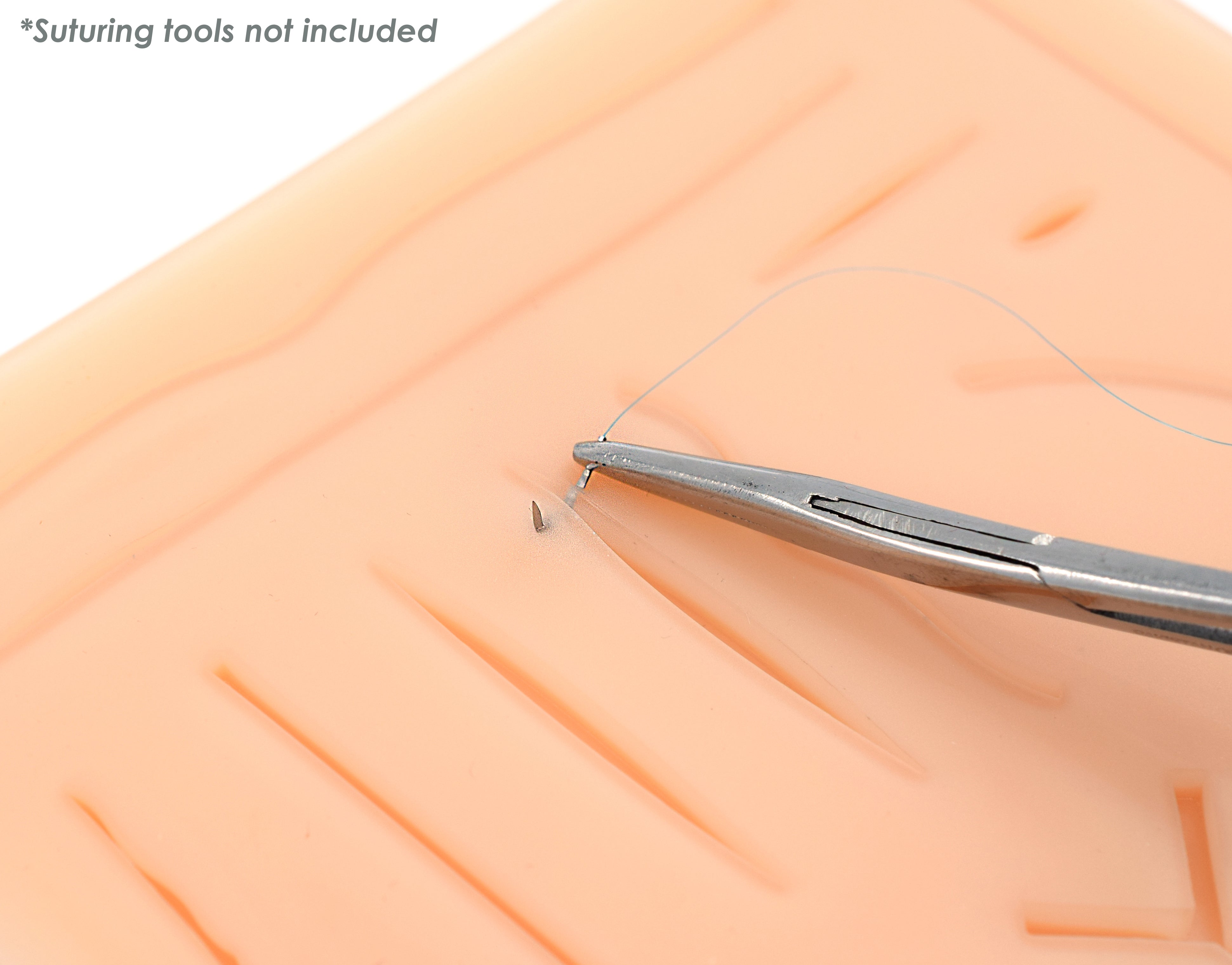 Premium Practice Suture Pad with Cuts and Lacerations